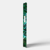 "gerahmte graue Augen", Kratzer und blaues Gras Case-Mate iPhone Hülle (Rückseite / Rechts)