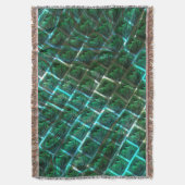 "gerahmte graue Augen", Kratzer und blaues Gras Decke (Vorderseite Vertikal)