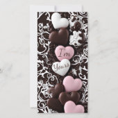 Gerahmte Herzkarte (Vorderseite)