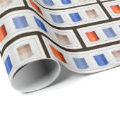Gerahmte Kaffeebecher Geschenkpapier (Rolleneckpunkt)