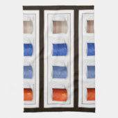 Gerahmte Kaffeebecher Geschirrtuch (Vertikal)