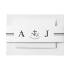 Gerahmte katholische Bibelverse als angesprochen Einladungsbanderole