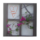 Gerahmte Keramik Fliese (Vorderseite)