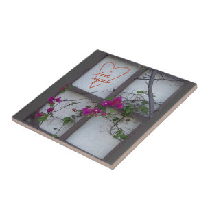 Gerahmte Keramik Fliese