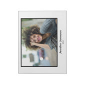 Gerahmte Landschaft - Headshot des Stempels Notizblock (Rotiert)