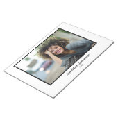 Gerahmte Landschaft - Headshot des Stempels Notizblock (angewinkelt)