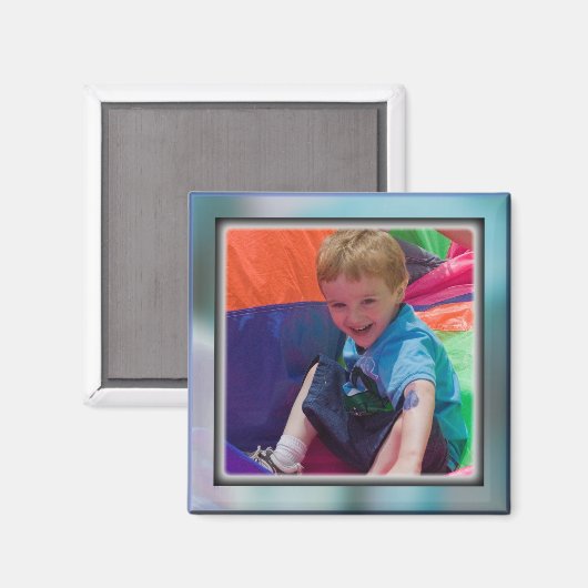 gerahmte Magnetvorlage Magnet (Vorderseite/Rückseite)