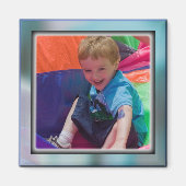 gerahmte Magnetvorlage Magnet (Vorne)