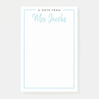 Gerahmte Note Custom Colors Persönliche Post-It-No Post-it Klebezettel