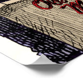 Gerahmte Printwerbung Poster (Ecke)