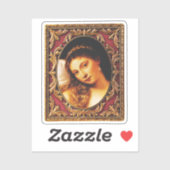 Gerahmte Renaissance Kunst: Venus Urbino von Tizia Aufkleber (Blatt)