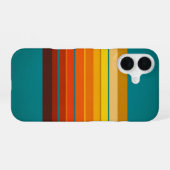 Gerahmte Retro-Komposition iPhone 16 Hülle (Rückseite (Horizontal))