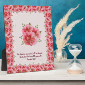 Gerahmte Rose 8 x 10 Fotoplatte (Seite)