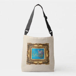 Gerahmte Schmetterlingsverpackung (Mittel) Tragetaschen Mit Langen Trägern