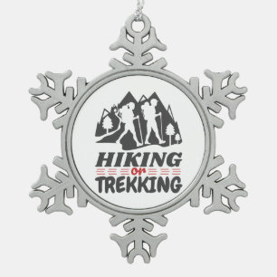 Gerahmte Schneeflocke Schneeflocken Zinn-Ornament