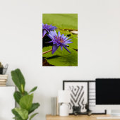 Gerahmte Wasserlilie Poster (Heimbüro)