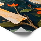 Gerahmte Wildnis: Raccoon's Cosy Spot Poster (Ecke)