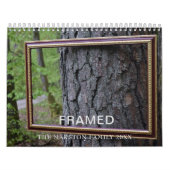 GERAHMTER 12-monatiger Kalender (Titelbild)