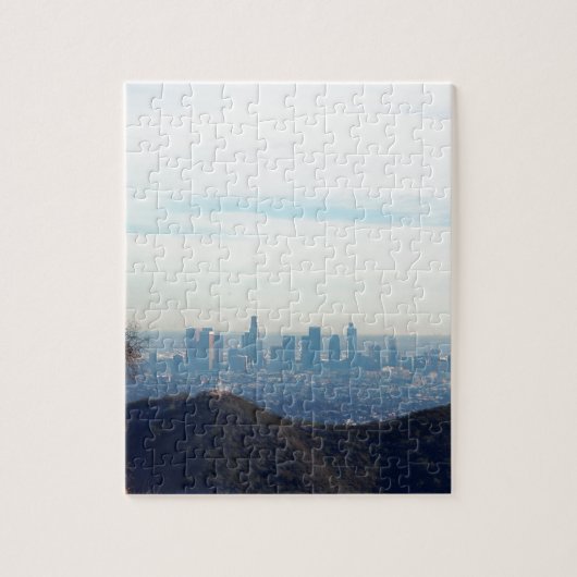 Gerahmter Berg des LA Puzzle (Vertikal)