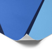 Gerahmter Druck mit der Flagge von Kolumbien, Sout Poster (Ecke)