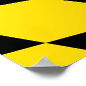 Gerahmter Druck mit Flag München, Deutschland Poster (Ecke)