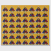 gerahmter Patch für die gepanzerte Division Geschenkpapier (Flach)
