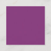 Gerahmter Pflaumenmus | UAWG mit QR-Code Begleitkarte (Rückseite)