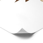 gerahmter Uhusdruck Poster (Ecke)