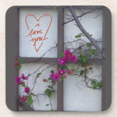 Gerahmter Untersetzer aus Kunststoffen (Vorderseite)