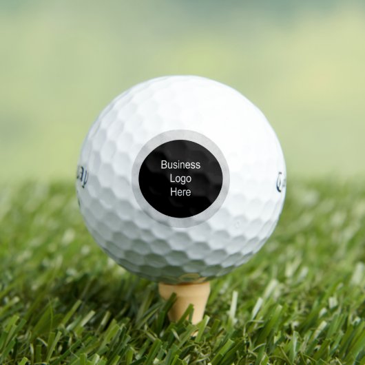 Gerahmtes Firmenlogo Golfball (Insitu T-Shirt)