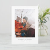 gerahmtes Foto elegant und fröhlich Weihnachten (Stehend Vorderseite)