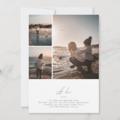 gerahmtes Foto elegant und fröhlich Weihnachten (Rückseite)