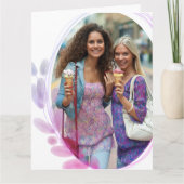 Gerahmtes Foto für Wasserfarben für jeden Fall Karte (Vorderseite)