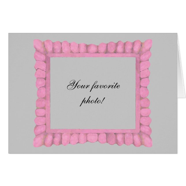 Gerahmtes Foto ~ Karte (Vorderseite (Horizontal))