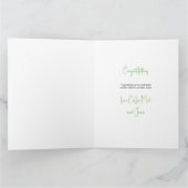 Gerahmtes Foto Wasserfarben - Glückwunsch Karte (Innenseite)