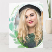 Gerahmtes Foto Wasserfarben - Glückwunsch Karte (Vorderseite)