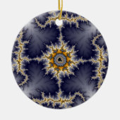 Gerahmtes Fraktal Keramik Ornament (Vorne)