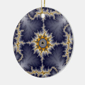 Gerahmtes Fraktal Keramik Ornament (Links)