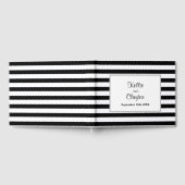 Gerahmtes Gästebuch für Schwarz/Weiß (Voll)