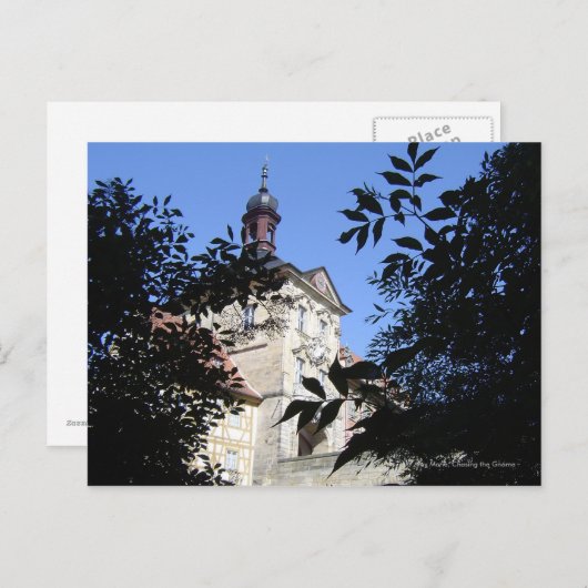 Gerahmtes Gebäude Postkarte (Vorne/Hinten)