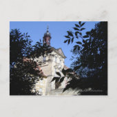 Gerahmtes Gebäude Postkarte (Vorderseite)