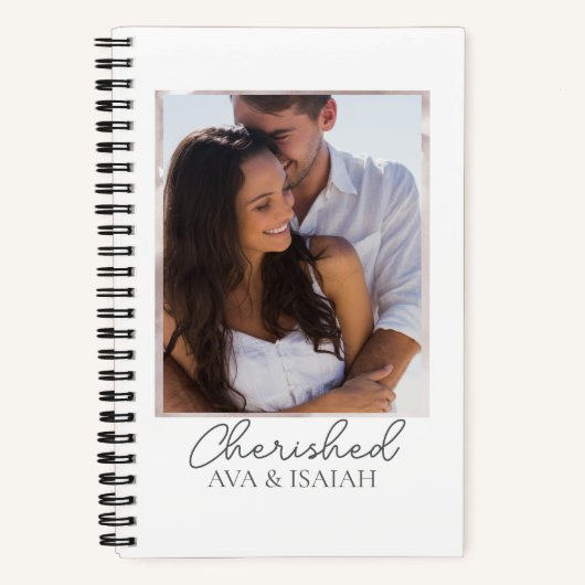 Gerahmtes Keepake Line SpiralNotebook Notizblock (Vorderseite)