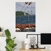 Gerahmtes Leuchtturm Poster (Heimbüro)
