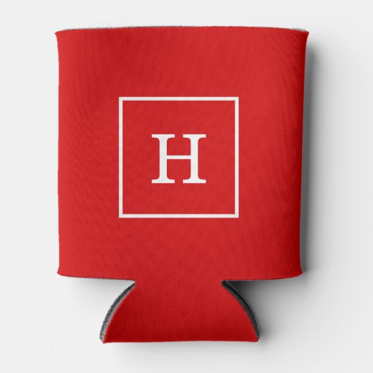 Gerahmtes Monogramm Dosenkühler (Vorderseite)