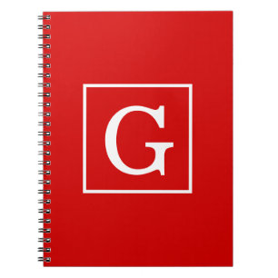 Gerahmtes Monogramm Notizblock