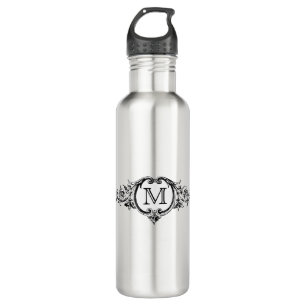 Gerahmtes Monogramm Trinkflasche