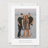 gerahmtes Multi-Foto fröhlich Weihnachten glücklic (Vorderseite)