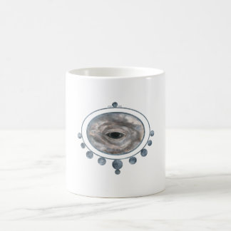 Gerahmtes NordgrauauauAuge Kaffeetasse