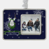 Gerahmtes Ornament Rahmen-Ornament Silber (Vorderseite)