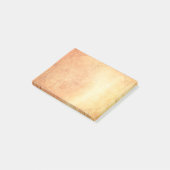 Gerahmtes Papier mit Leerlaufdrehung Post-it Klebezettel (angewinkelt)